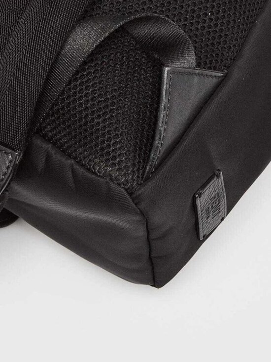 Fendi Black Nylon/Leather/Snakeskin Medium Monster Eyes Backpack Bag - 8BZ035 main image 6